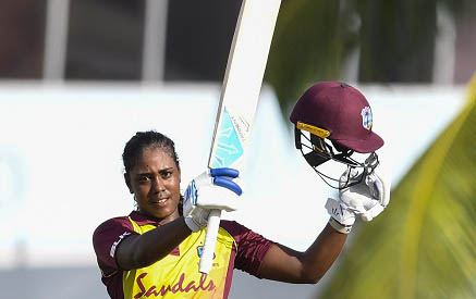 West Indies batsman Hayley Matthews. 