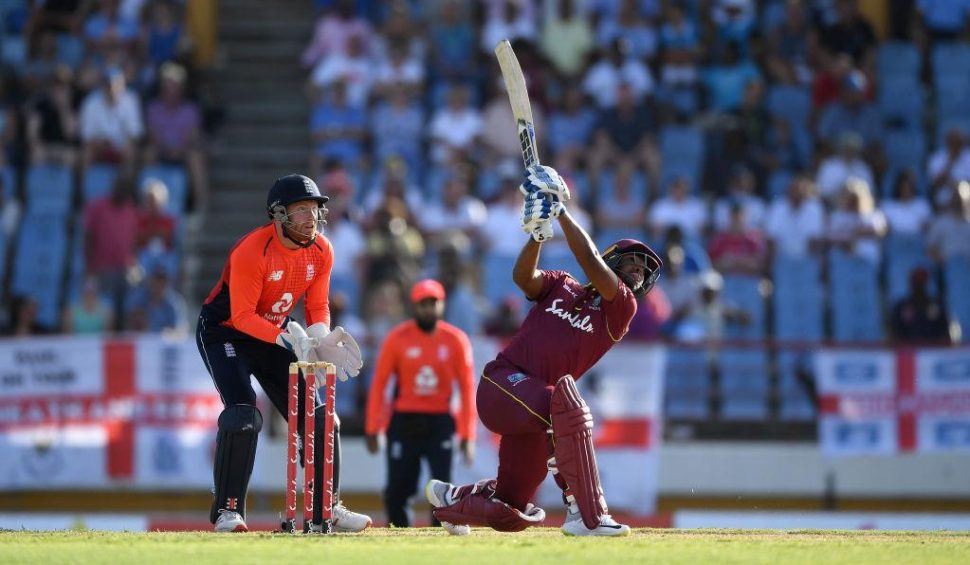 Nicholas Pooran’s career-best T20 half century was in vain yesterday as the West Indies lost the opening T20 to England.