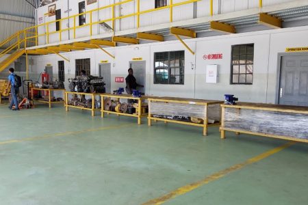 The LTI Heavy Equipment Maintenance and Automotive Workshop (Ministry of Education photo)