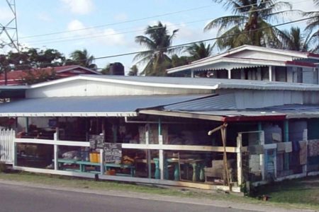 The store, which is located along the Canefield Village Public Road