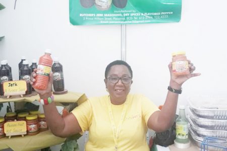 Jackie Butcher and her product range