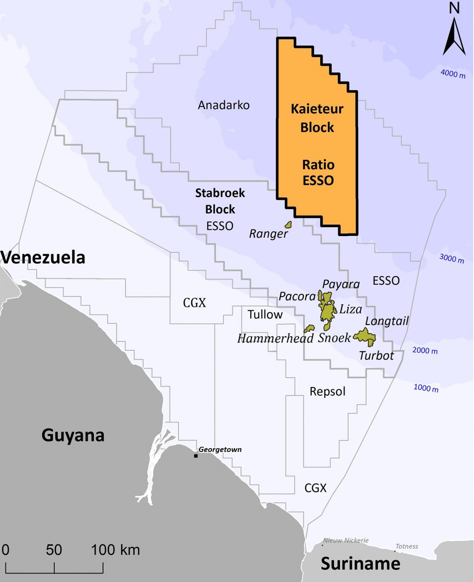 The Kaieteur Block, offshore Guyana