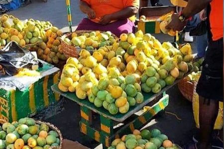 In Season: Mangoes in the market