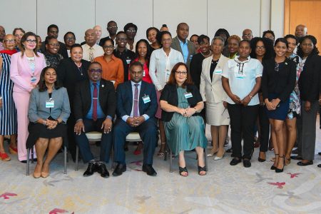 Participants of the Regional meeting to provide guidance on the implementation of the Regional Framework on Migrant Health and Rights (PANCAP photo)