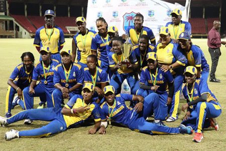 Champions! Barbados completed the double after defeating Guyana by eight wickets and maintained an undefeated streak throughout the Cricket West Indies T20 Blaze