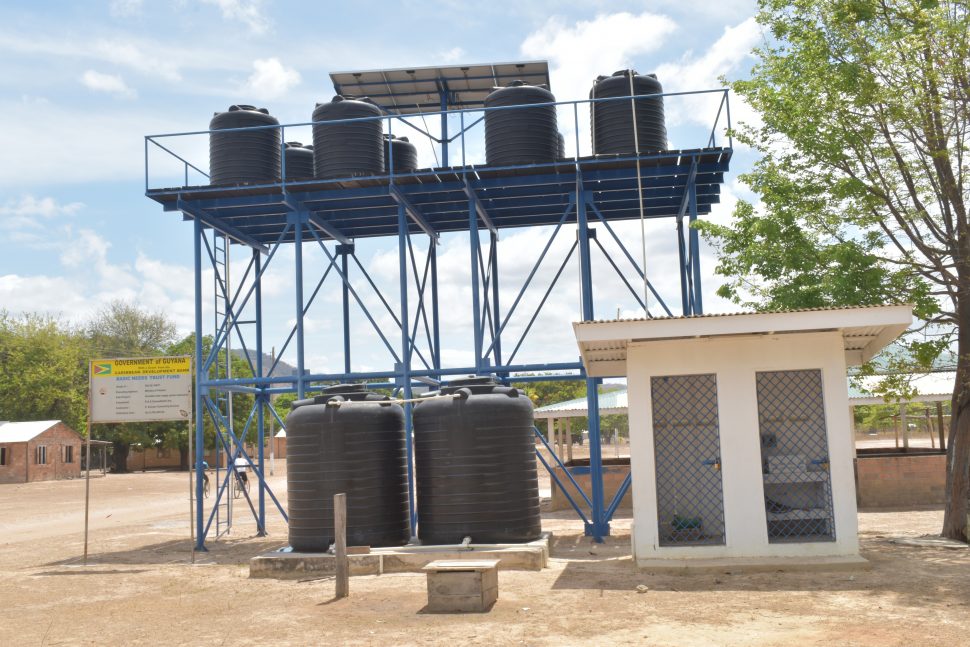 The water supply system constructed by the BNTF (GWI photo)