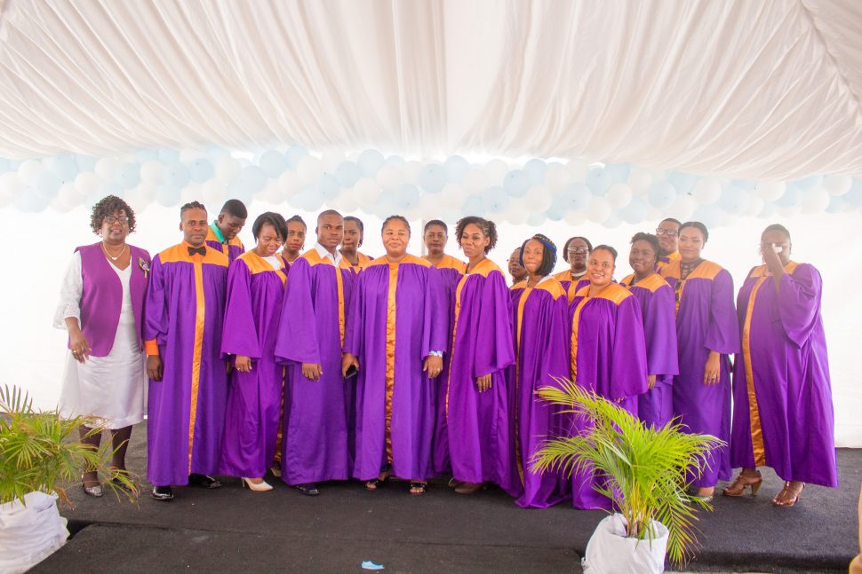The GPHC choir (DPI photo)