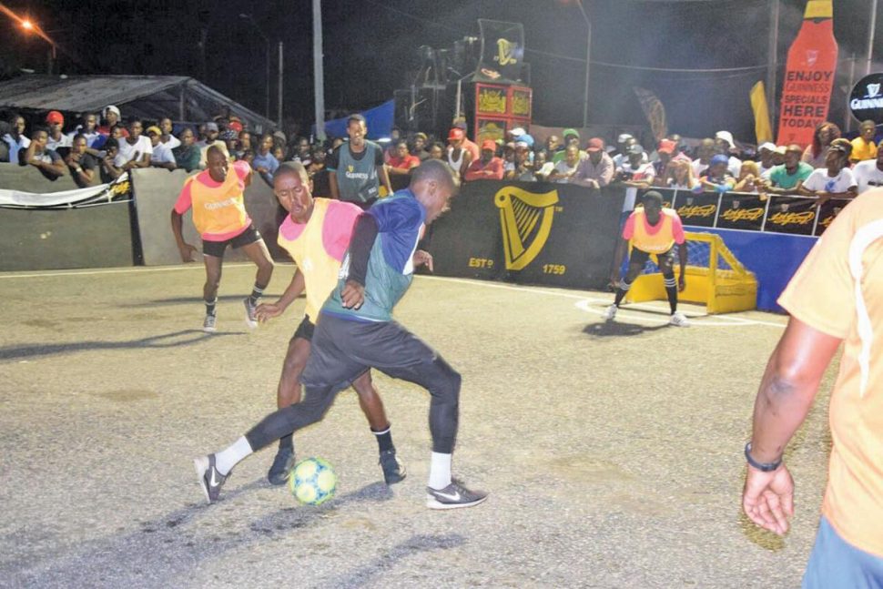 Flashback-Scenes from last year’s Guinness ‘Greatest of the Streets’ East Coast Demerara championship final at the Haslington Market Tarmac