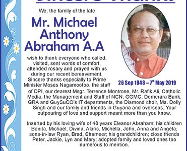 Michael Anthony Abraham