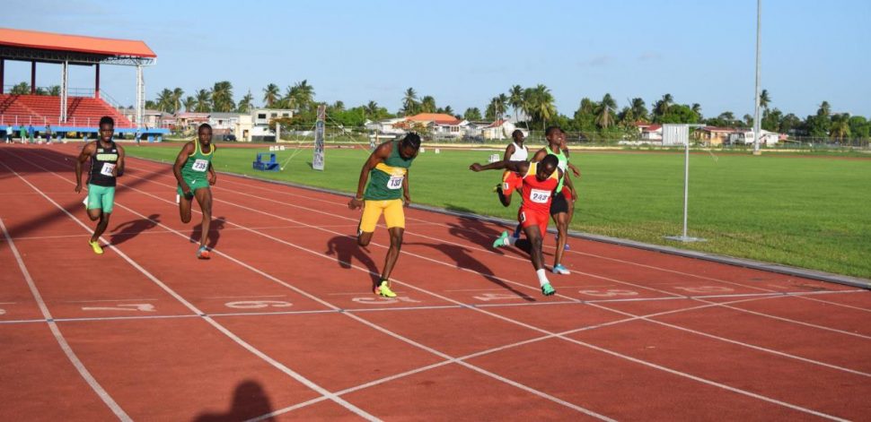 Devaun Barrington made a huge statement Sunday by winning the men’s 800m final at the Independence Track and Field Meet held at the National Track and Field Centre, Leonora.