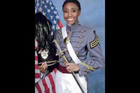 Kate Campbell, graduate of West Point with Jamaican family roots