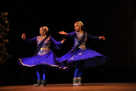 Nadira and Suzanne Shah in a Kathak duet
