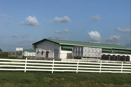 The GLDA hatchery at Agriculture Road, Mon Repos, East Coast Demerara.
