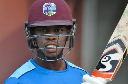 West Indies left-hander Shimron Hetmyer. 