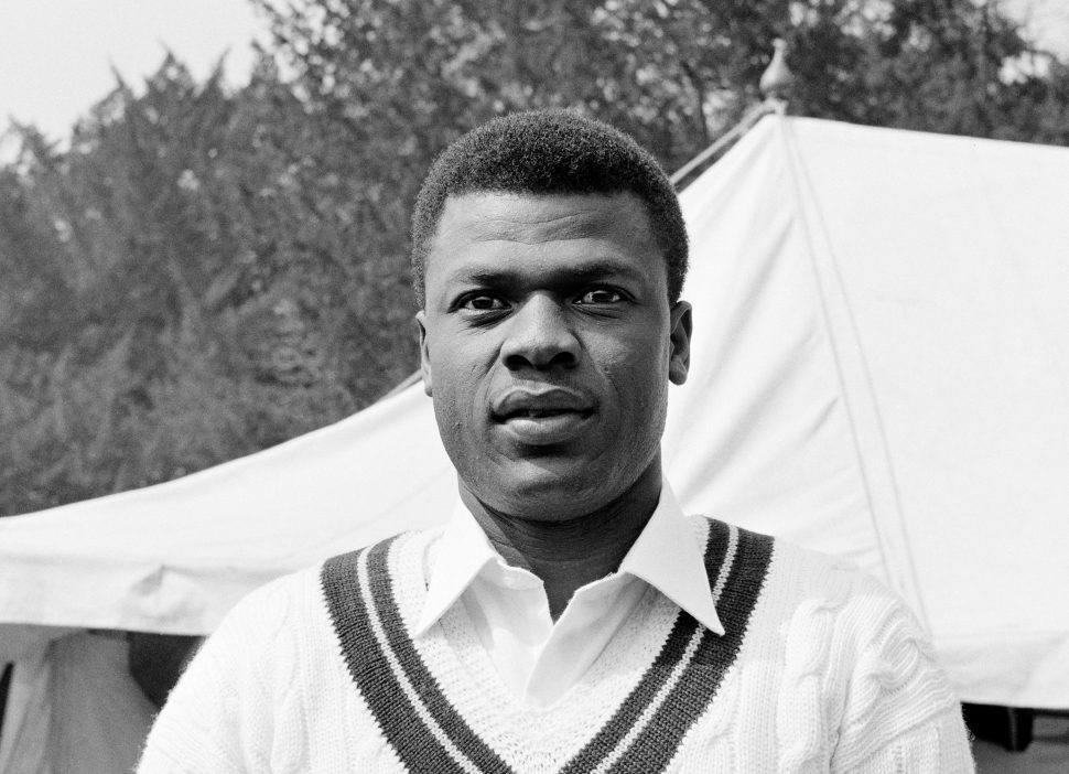 Wesr Indian cricketer, Seymour Nurse, at Arundel 27th April 1963. (Photo by Bob Thomas/Getty Images)