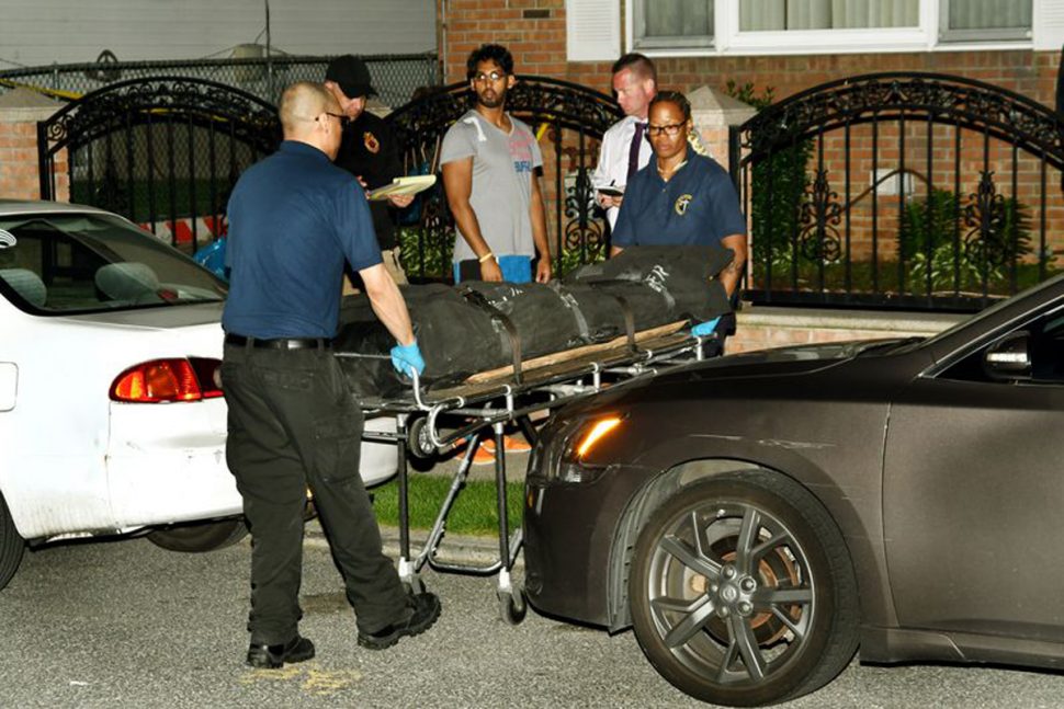 Shamwatie Loutan, 48, took her own life at about 1:20 a.m. behind her Rosedale, Queens, residence. (Vic Nicastro/for New York Daily News)