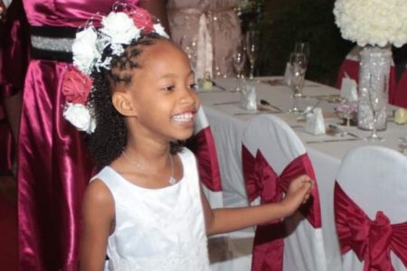 Seven-year-old Ciarra Benjamin (Photo courtesy of George Gomes)