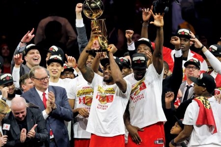 The Toronto Raptors won their first NBA title Thursday night.
