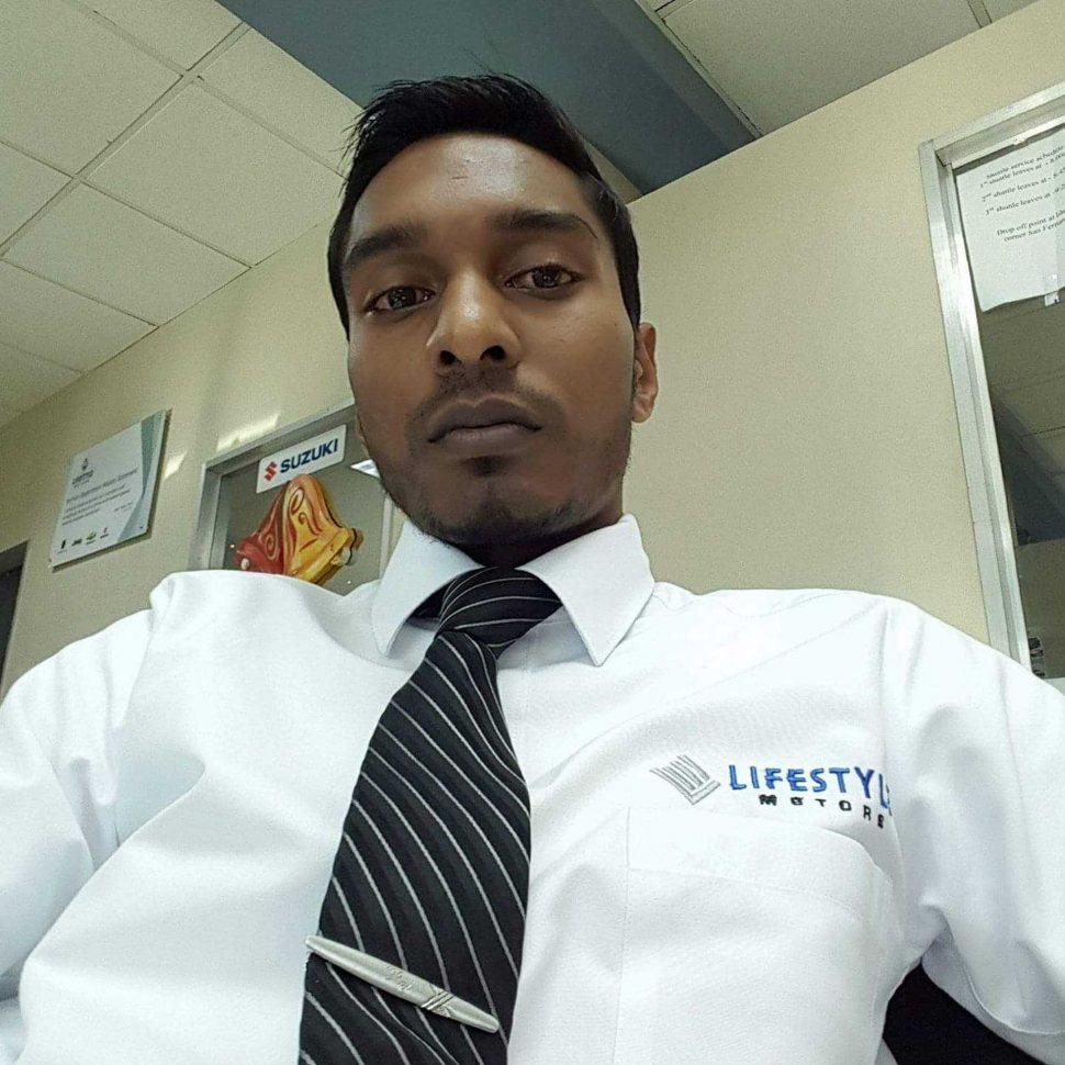 Raj Sonnylal, 29, died at hospital after getting into difficulties at Maracas Bay on Sunday.