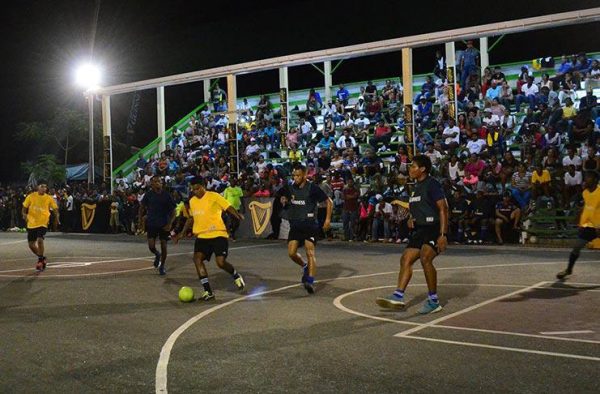 Flashback- Scenes from the Guinness ‘Greatest of the Streets’ Bartica Championship at the Bartica Community Centre Tarmac. Hundreds are expected to descend on the venue to witness the enthralling nights of action
