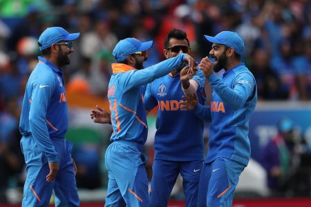 Virat Kohli and some members of the India team are overjoyed with their victory.
