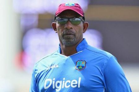 West Indies head coach, Phil Simmons
