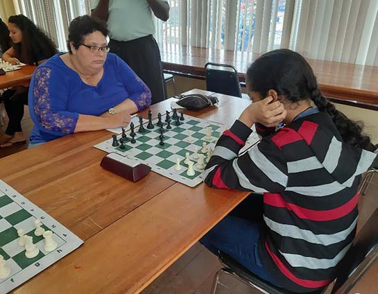 Varona-Thomas crowned Female Chess Champion - Guyana Times