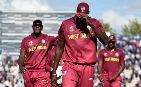 West Indies have slipped to number nine again following their poor World Cup run. 