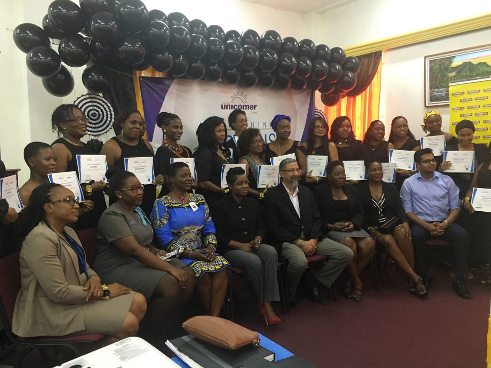 Graduates of the Women Empowerment Project 