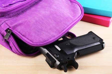 “I would never place a firearm in my baby bag. I would never involve my baby in any harm or danger,” she said under cross-examination.