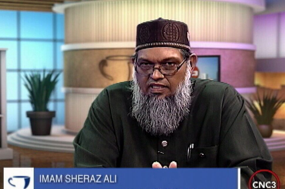 Imam Sheraz Ali speaking on CNC3’s The Morning Brew yesterday.