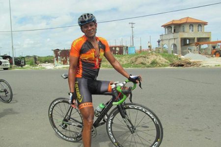 Guyana Cycling Federation vice president, Paul Choo-Wee-Nam.