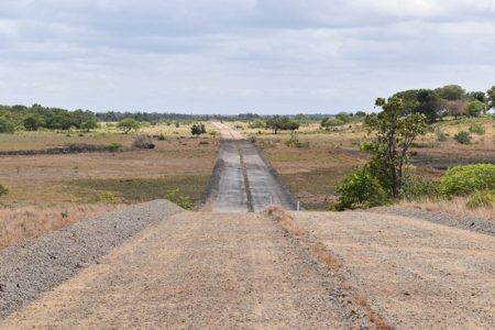 Part of the trail linking the North and Central Rupununi Districts. (DPI photo)