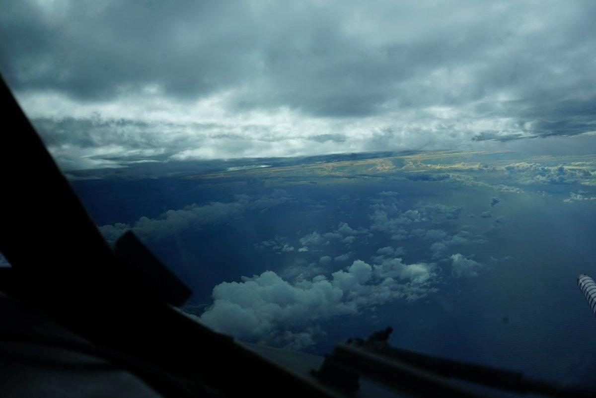 Hurricane Dorian as seen from a National Oceanic and Atmospheric Administration plane