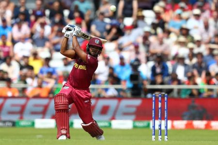A counter-attack by Nicholas Pooran was not
enough to save the West Indies. (CWI photo)
