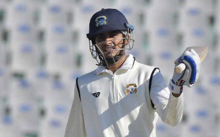 Nineteen-year-old Shubman Gill struck his second career double hundred.
