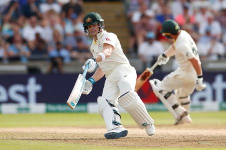 Australia’s Steve Smith in action. (Action Images via Reuters/Andrew Boyers)

