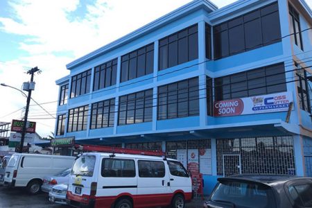 The former Budget Supermarket building is now rebranded following the takeover by Trinidadian chain Coss Cutters 