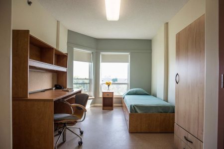 One of several dorms located at Mount Saint Vincent University in Halifax, Nova Scotia. 