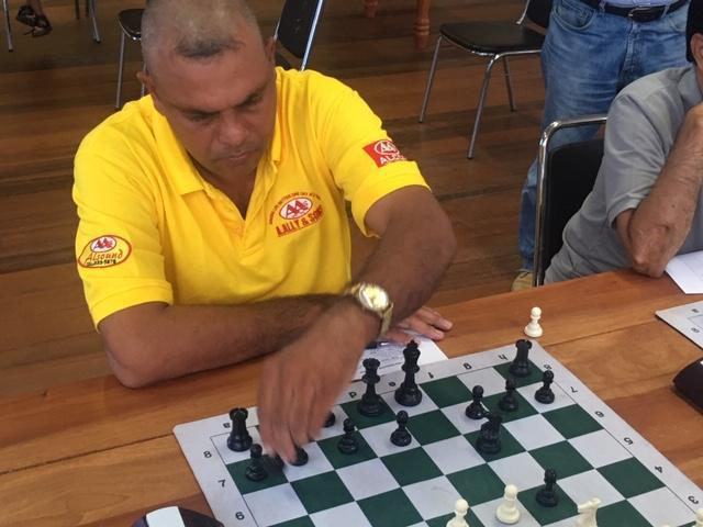 Berbician chess player Kriskal Persaud, who won last Sunday’s Berbice Open Chess Tournament, which was held at the University of Guyana’s Tain Campus. 