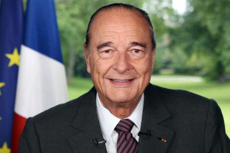 Former President Jacques Chirac