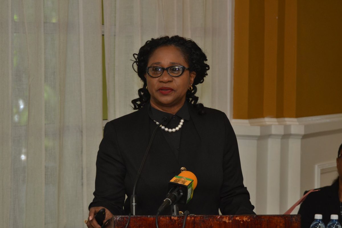 Chancellor of the Judiciary (ag) Justice Yonette Cummings-Edwards (DPI photo)