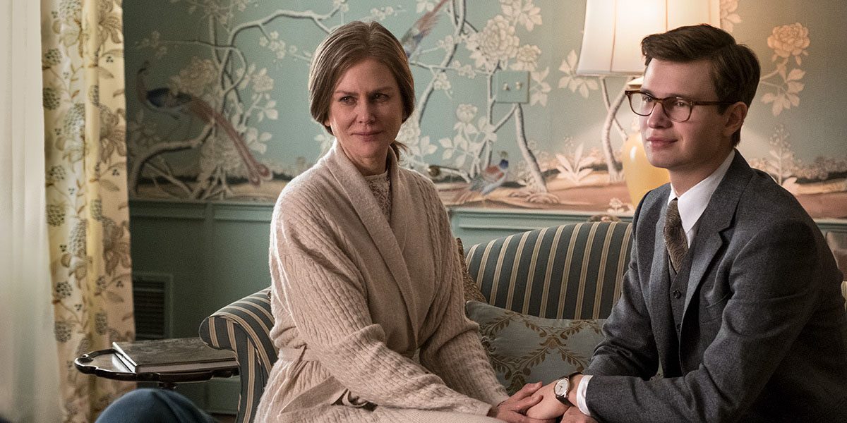 Nicole Kidman and Ansel Elgort in “The Goldfinch”