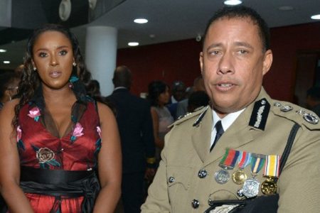 TOP COUPLE: Police Commissioner Gary Griffith and his wife Nicole Dyer-Griffith at the National Awards ceremony last Tuesday.