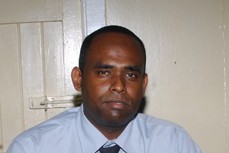 Commander of Region One (Barima-Waini) Senior Superintendent Wendell Blanhum
