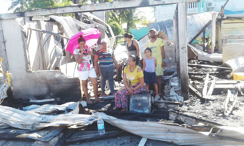 Spring Garden family homeless after fire destroys house - Stabroek News