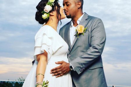 Tessanne Chin has tied the knot