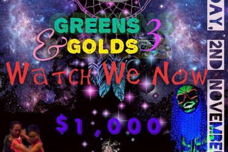 The poster for “Greens and Golds 3: Watch We Now” (From Kreative Arts Facebook page)
