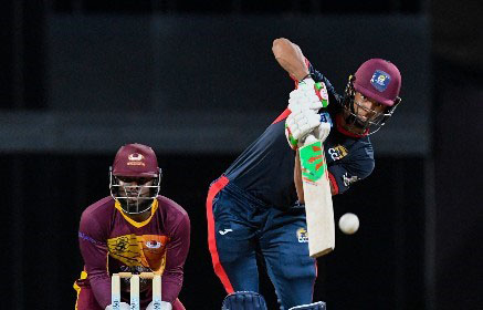 Nicholas Pooran … stroked an exciting 56. (file photo) 