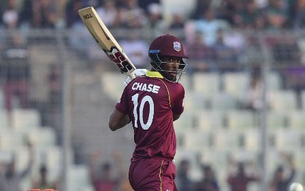 Roston Chase … top-scored with 41. 